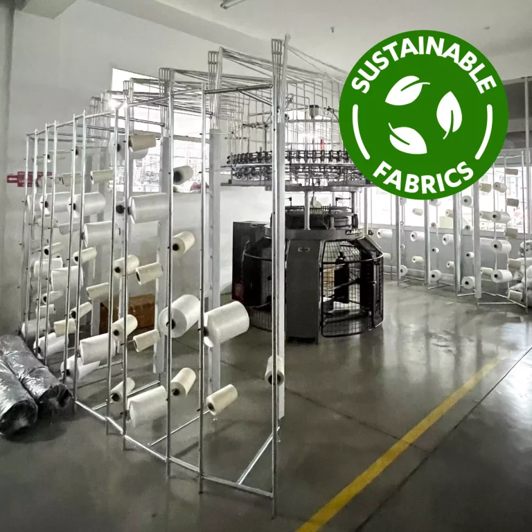 Garenrekken in de fabriek met het label Sustainable Fabrics